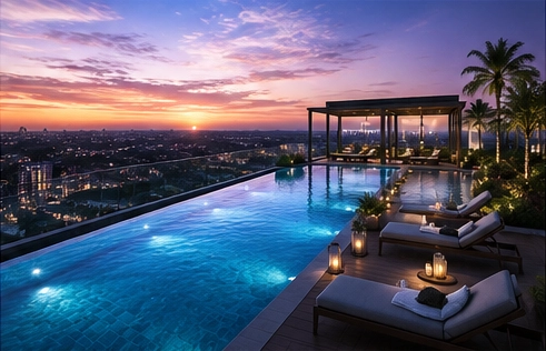 Premium tower elevation at JP StarLife